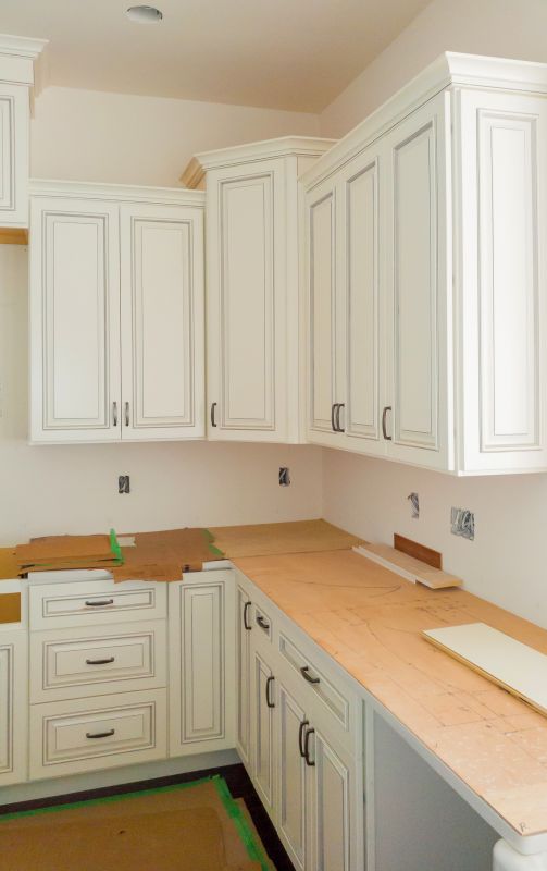 Glazed Cabinets Installation in Cincinnati, OH